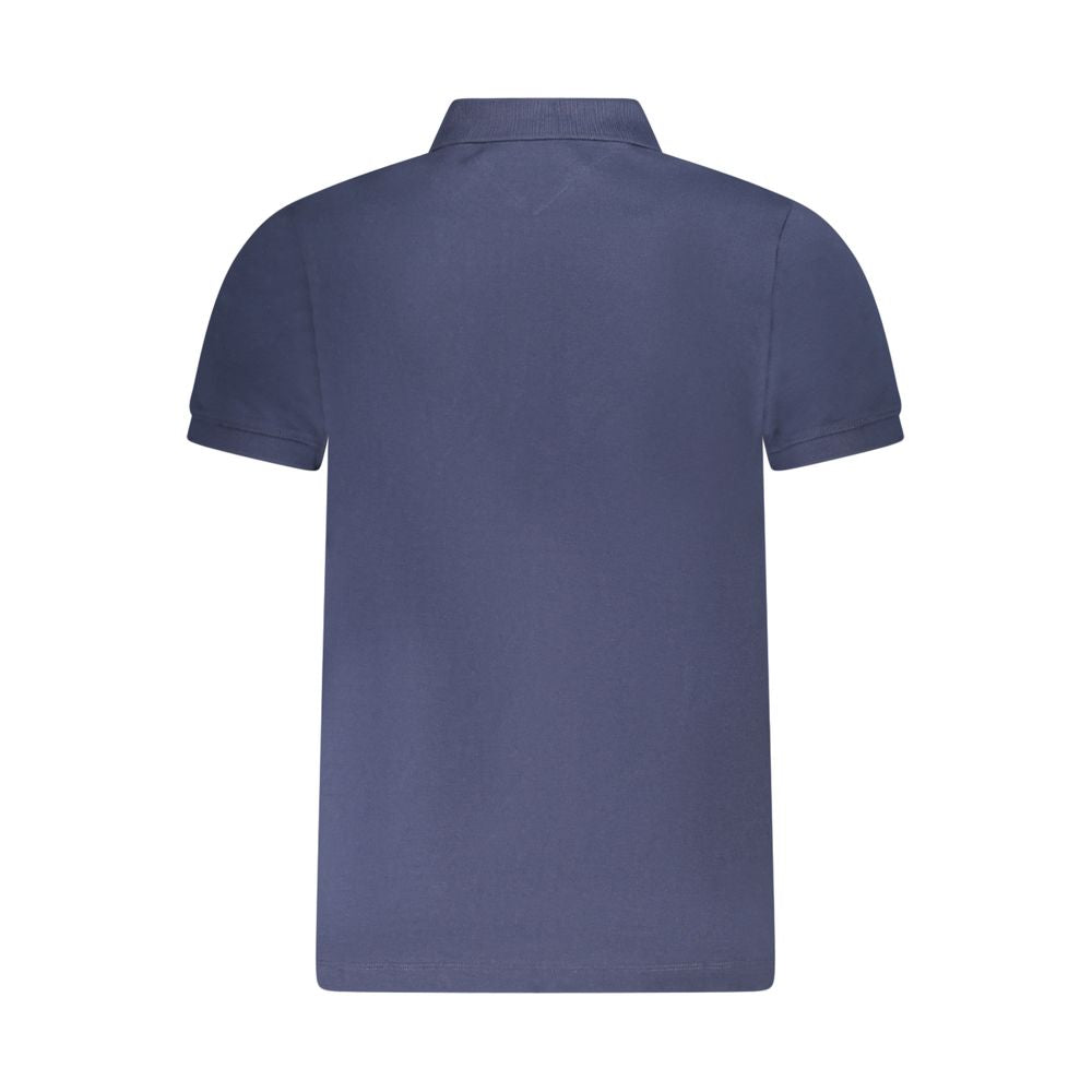 Tommy Hilfiger Cotton Polo Shirt — Blue, view 2