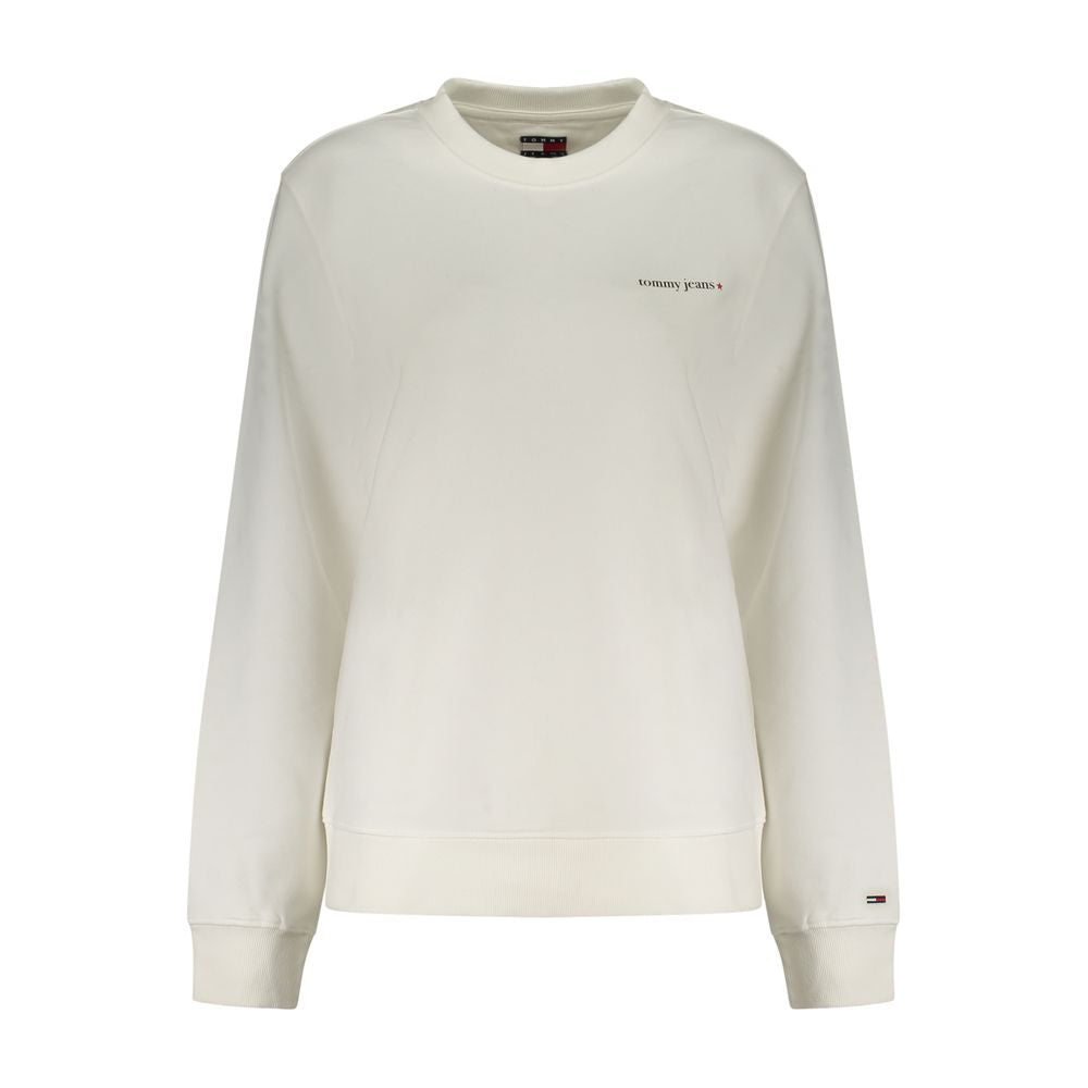 Tommy Hilfiger Logo-Embroidered Cotton Sweatshirt — White by Tommy Hilfiger