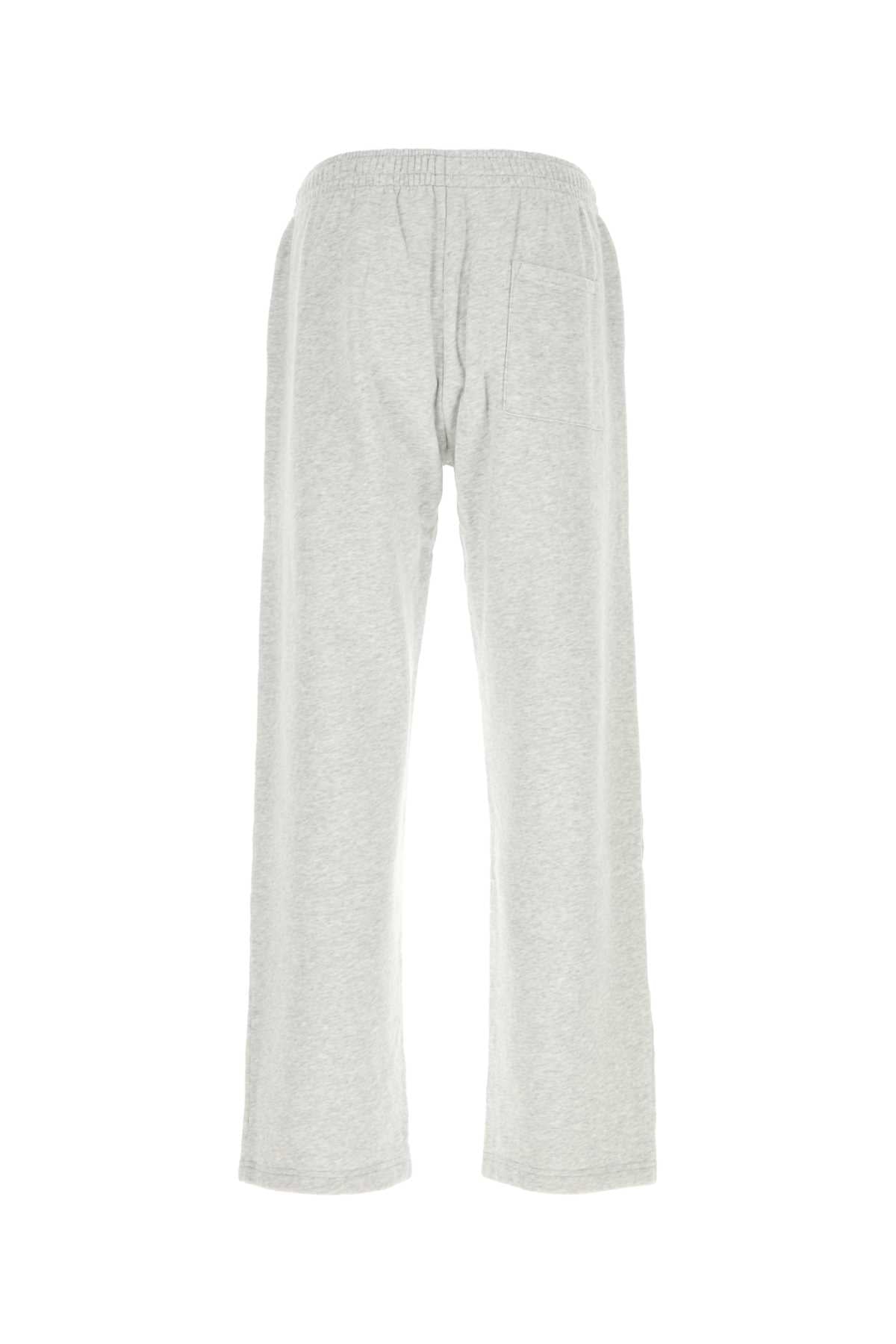 Sporty & Rich Script Joggers — Gray, view 2