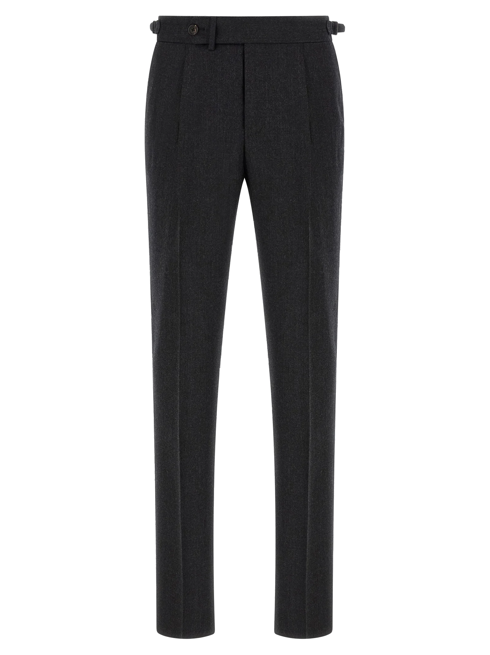 Pal Zileri Compact Wool Trousers — Gray by Pal Zileri