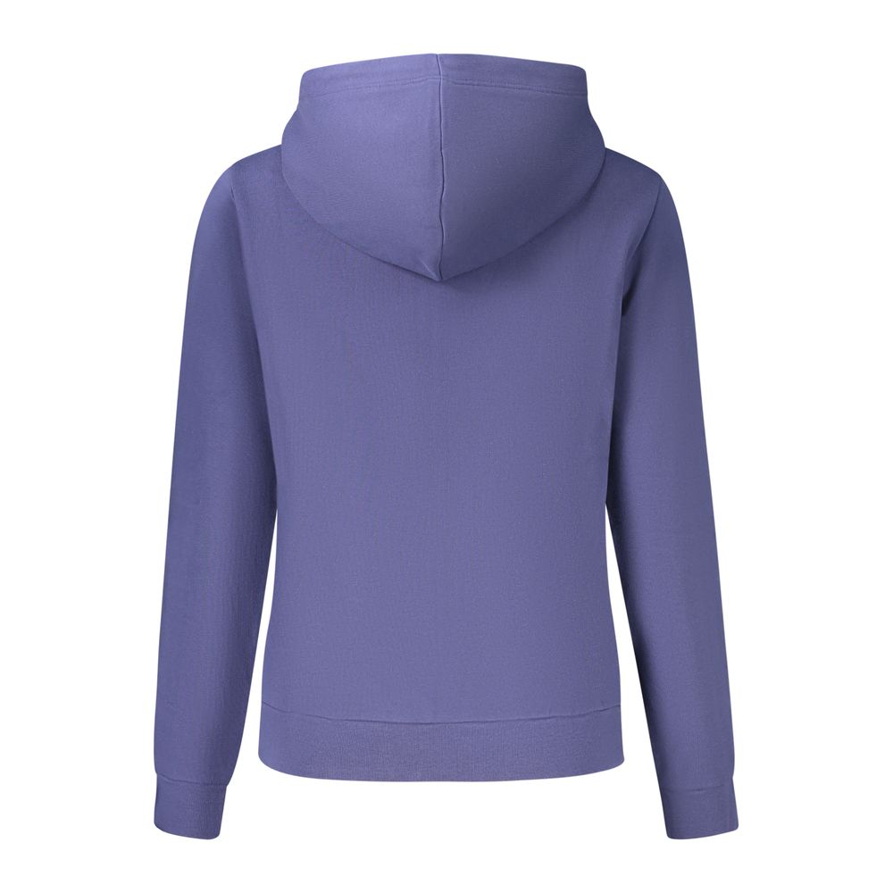 Napapijri Cotton-blend Logo Hoodie — Blue, view 2