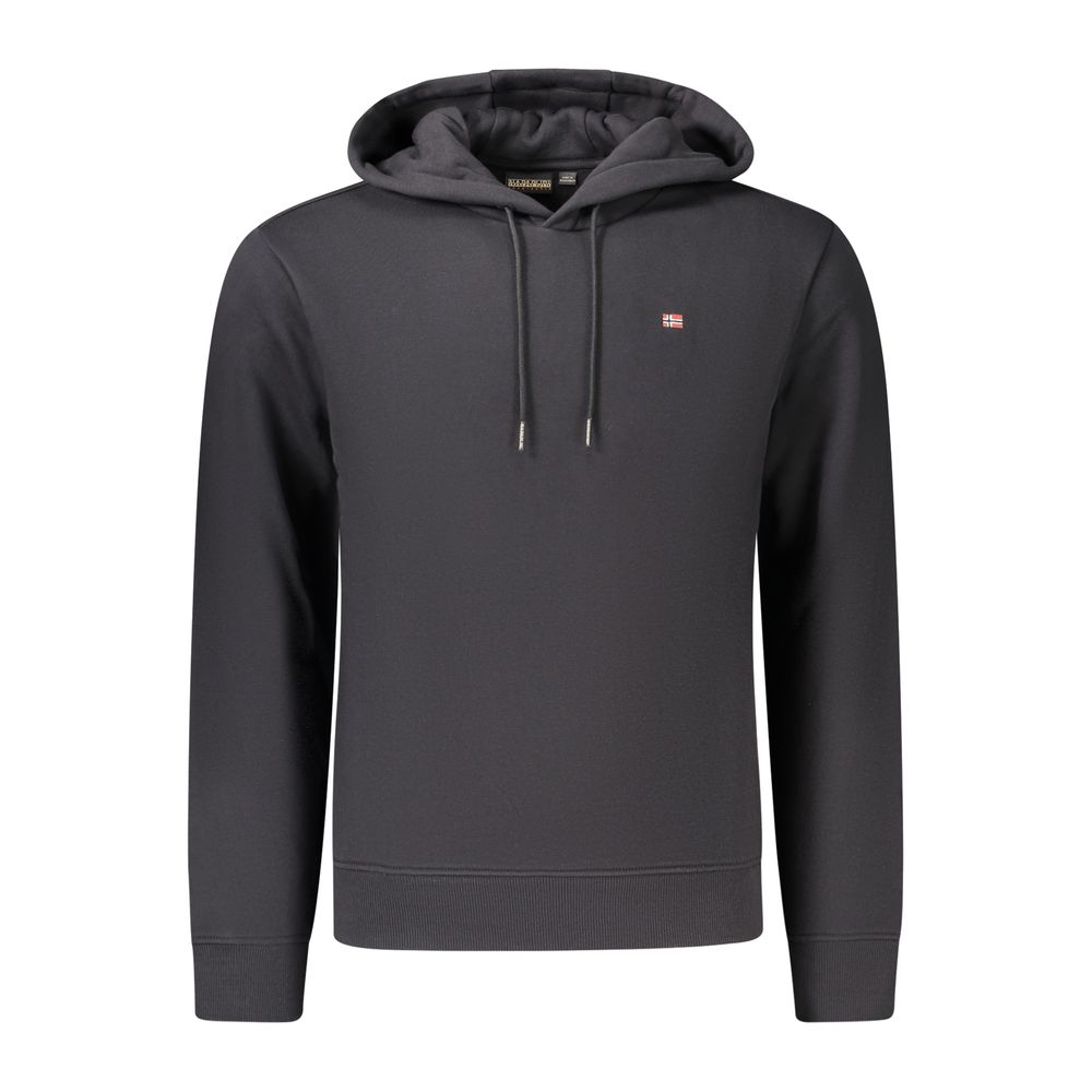 Napapijri Cotton-Blend Hoodie — Black by Napapijri