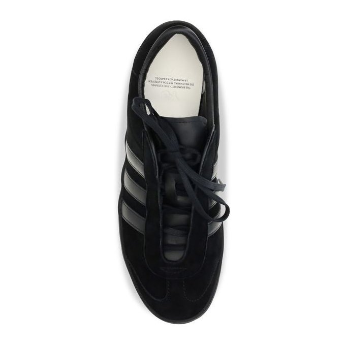 Y-3 Gazelle Sneakers — Black, view 4