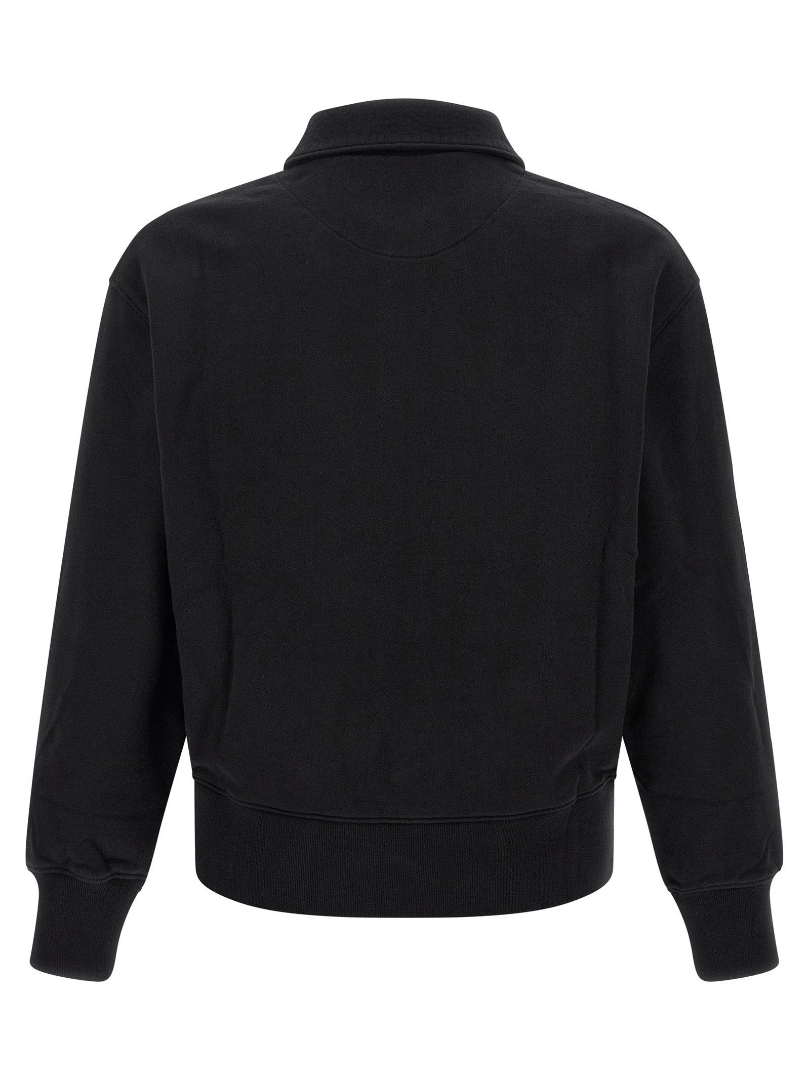 Maison Kitsuné Organic Cotton Sweatshirt — Black, view 2