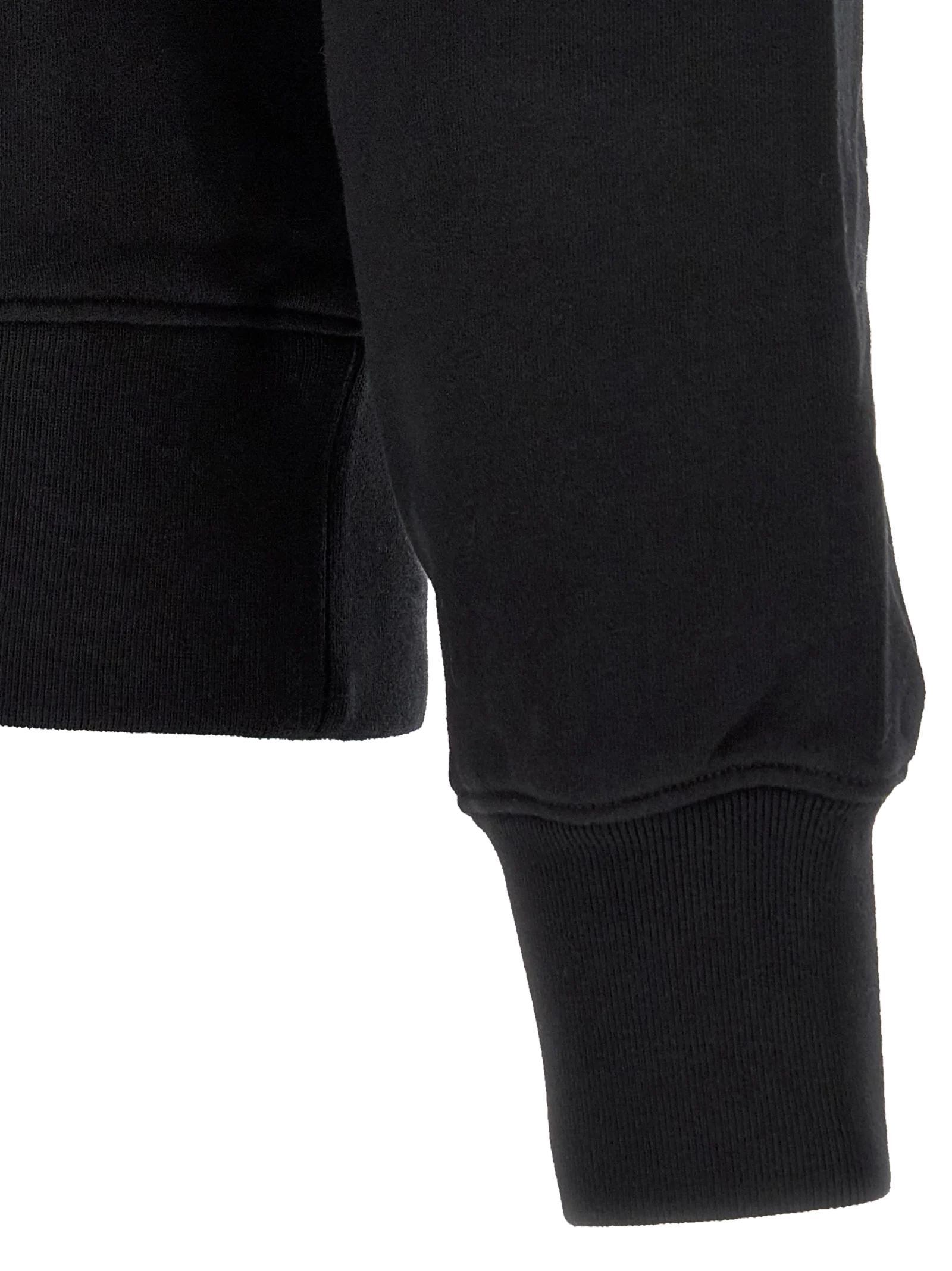 Maison Kitsuné Organic Cotton Sweatshirt — Black, view 4