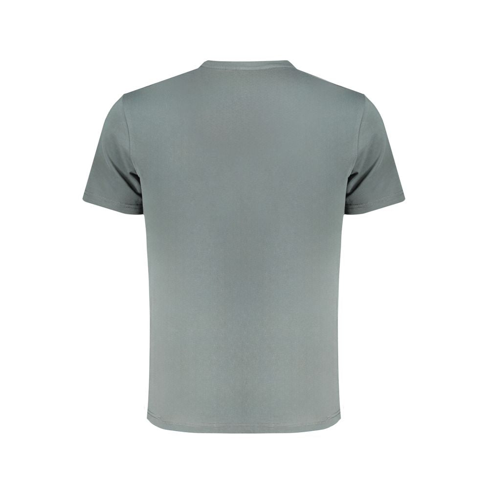 Napapijri Organic Cotton T-Shirt — Gray, view 2