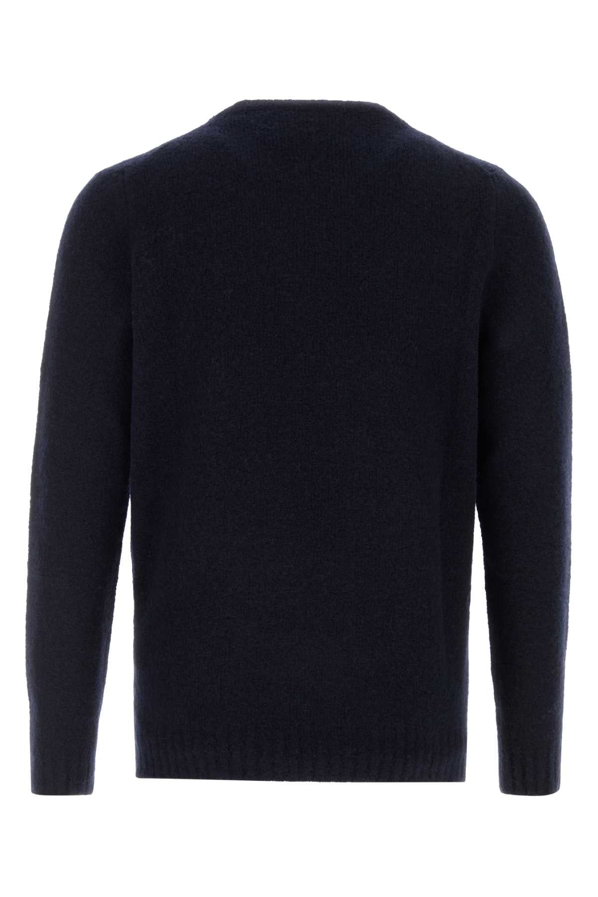 Fedeli Sweater — Navy, view 2