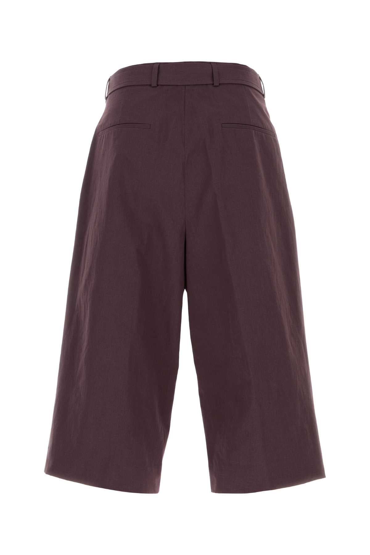 Dries Van Noten Preaches Bermuda Shorts — Purple, view 2