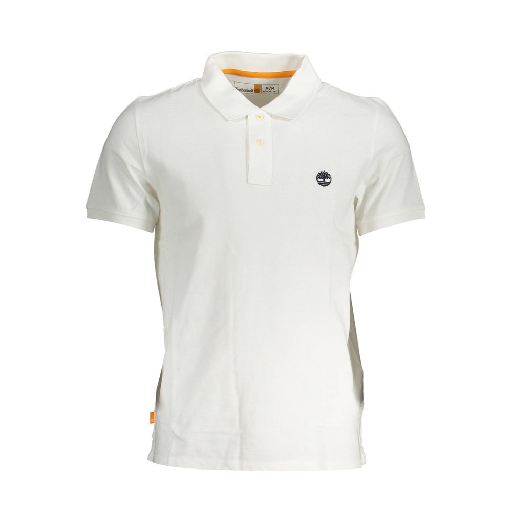 Timberland Cotton Polo Shirt — White by Timberland