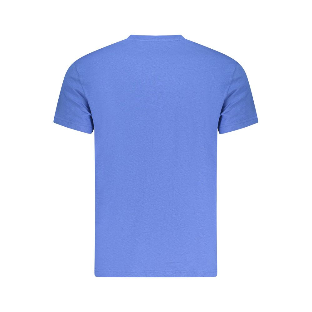 Tommy Hilfiger Cotton Crew Neck T-Shirt — Blue, view 2