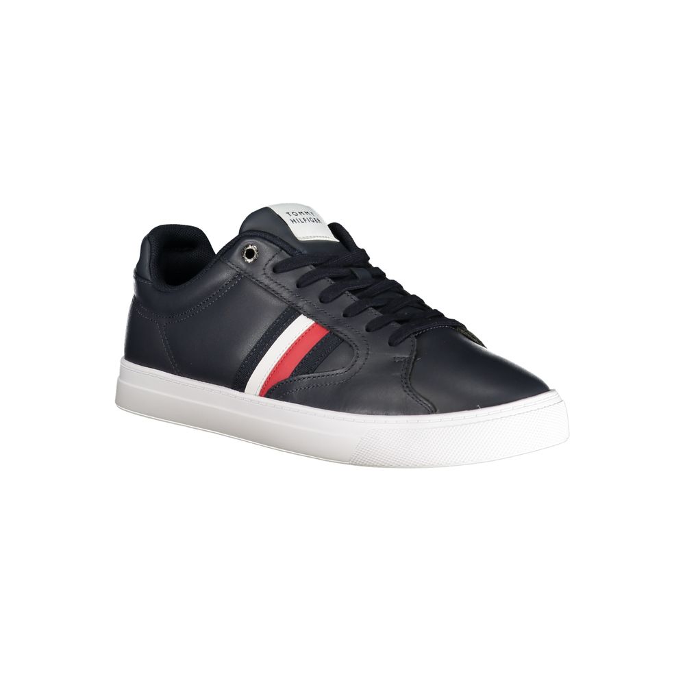 Tommy Hilfiger Striped Detail Sneaker — Black, view 2