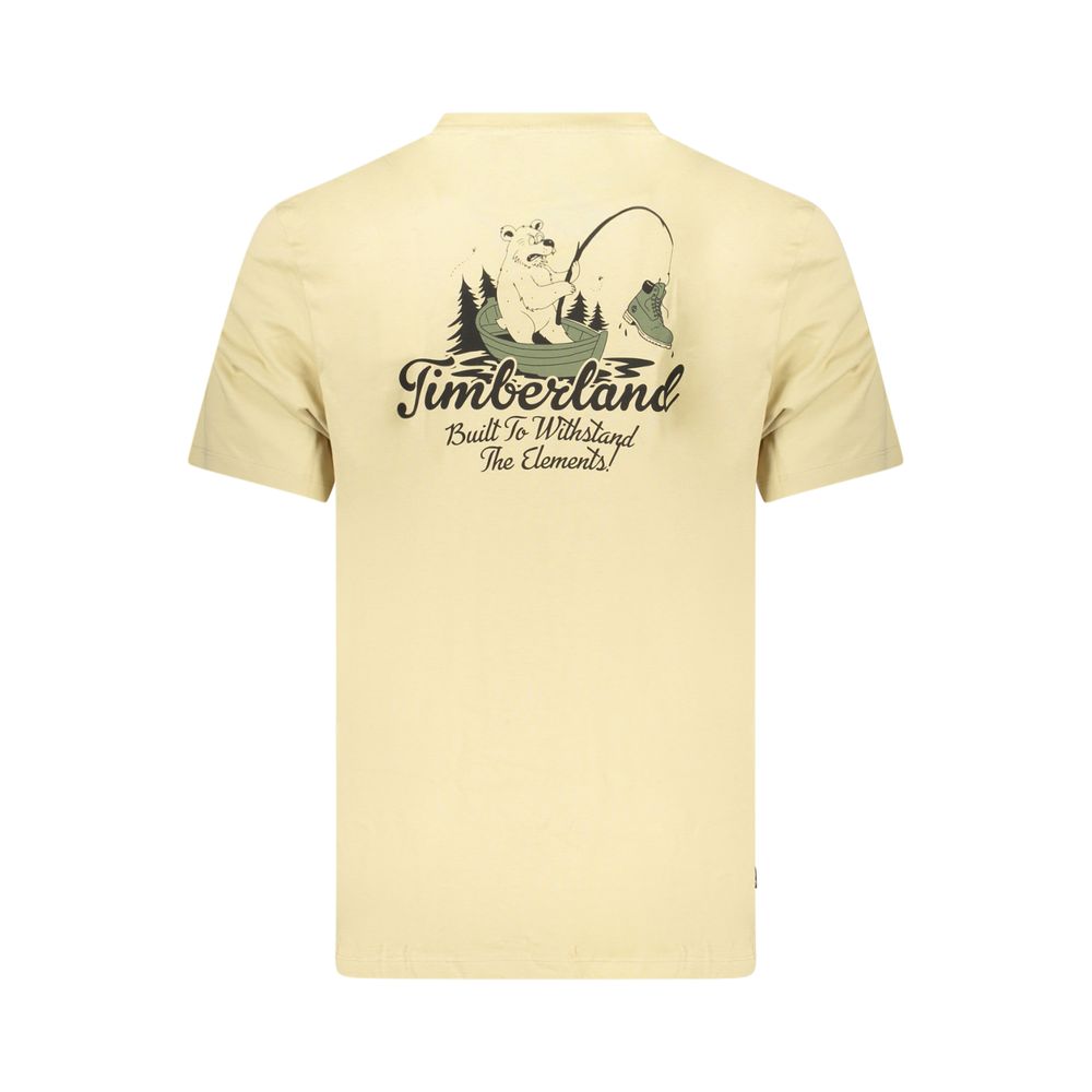 Timberland Organic Cotton T-Shirt — Beige, view 2