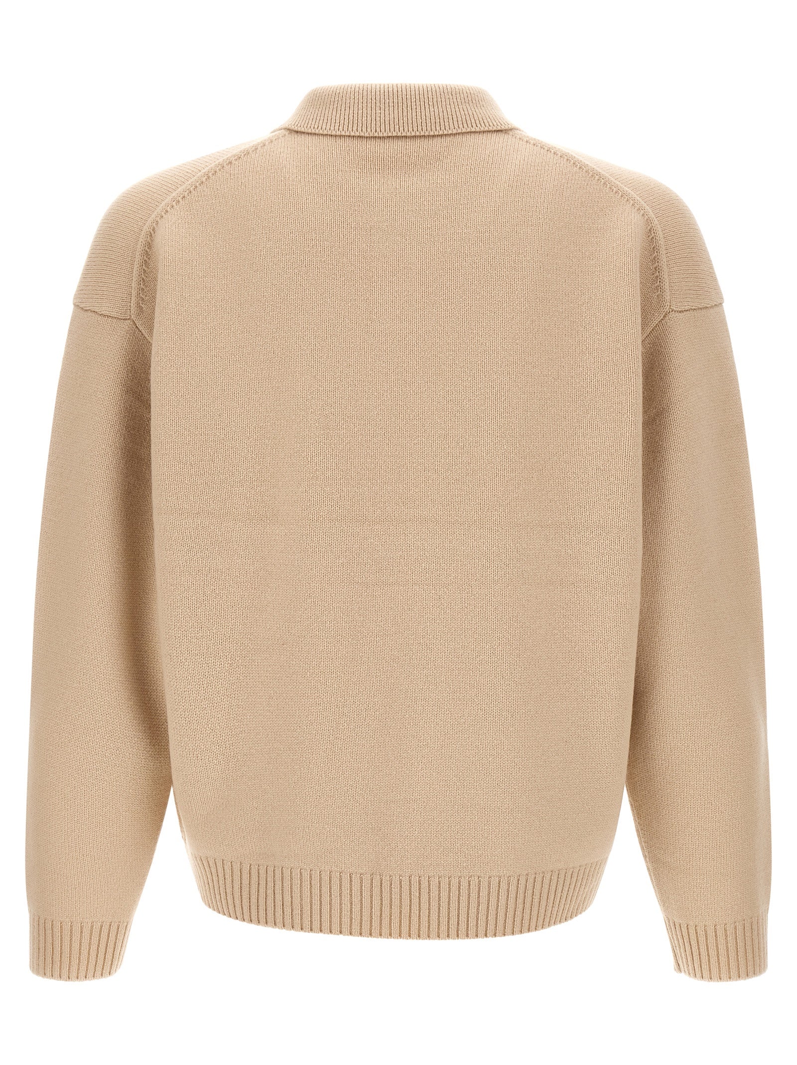 Maison Kitsuné Polo — Beige, view 2