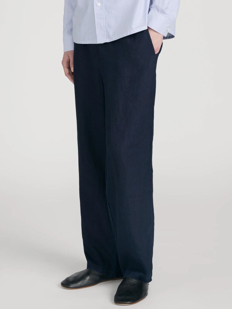 Frame H26 Trousers — Navy, view 3