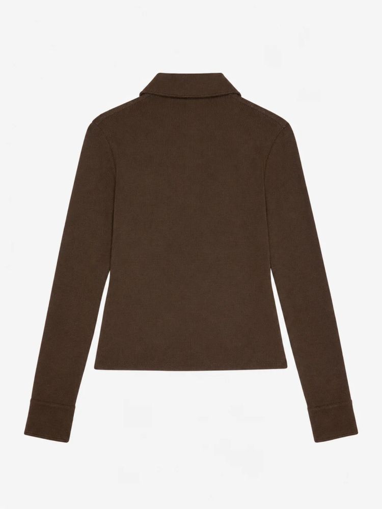 Frame Shirt — Brown, view 3