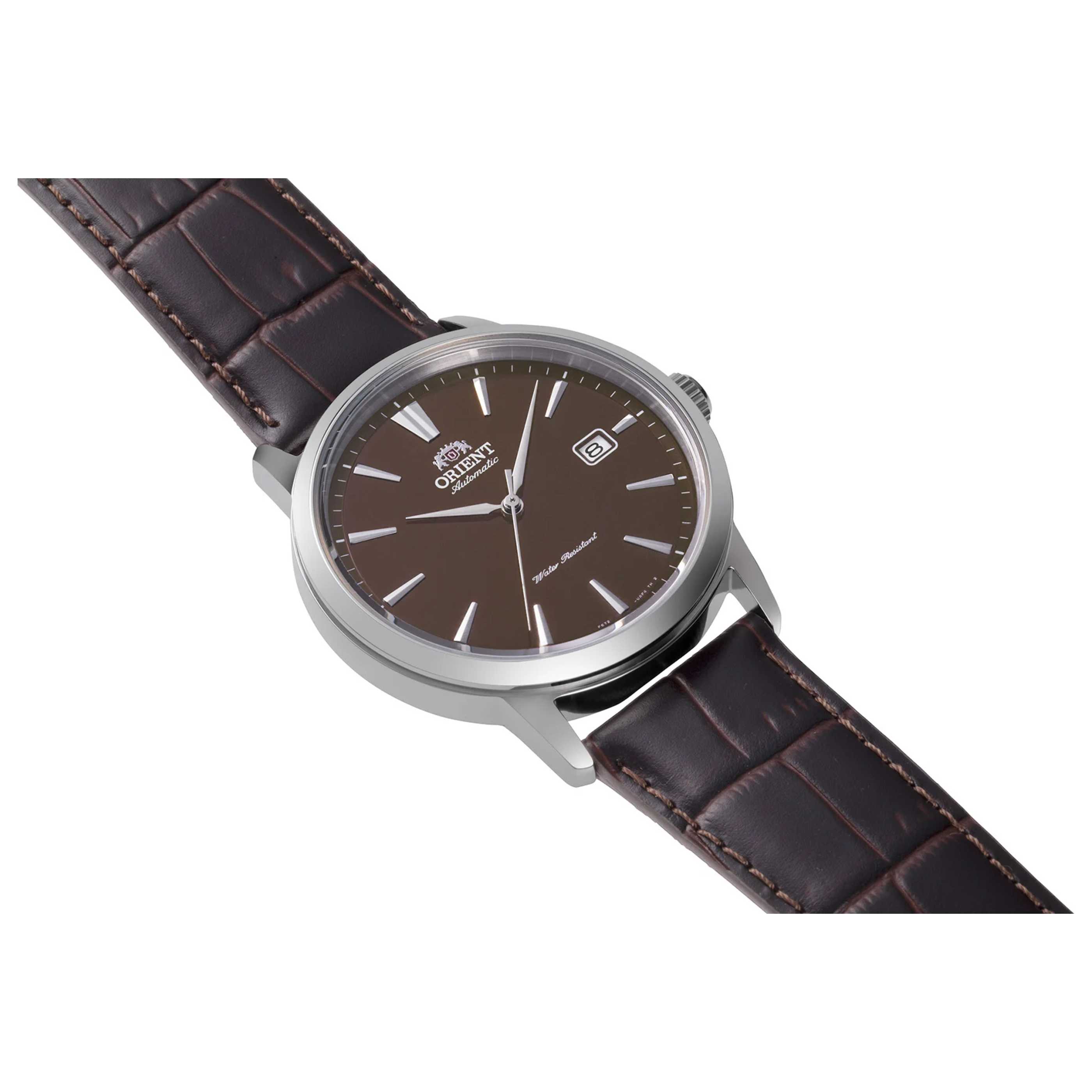 Orient Automatic Watch — Brown, view 3