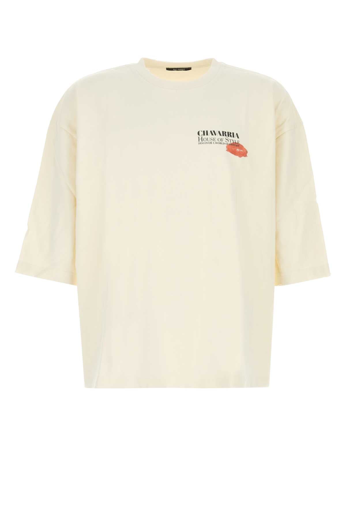 Willy Chavarria Transformation T-Shirt — Beige by Willy Chavarria