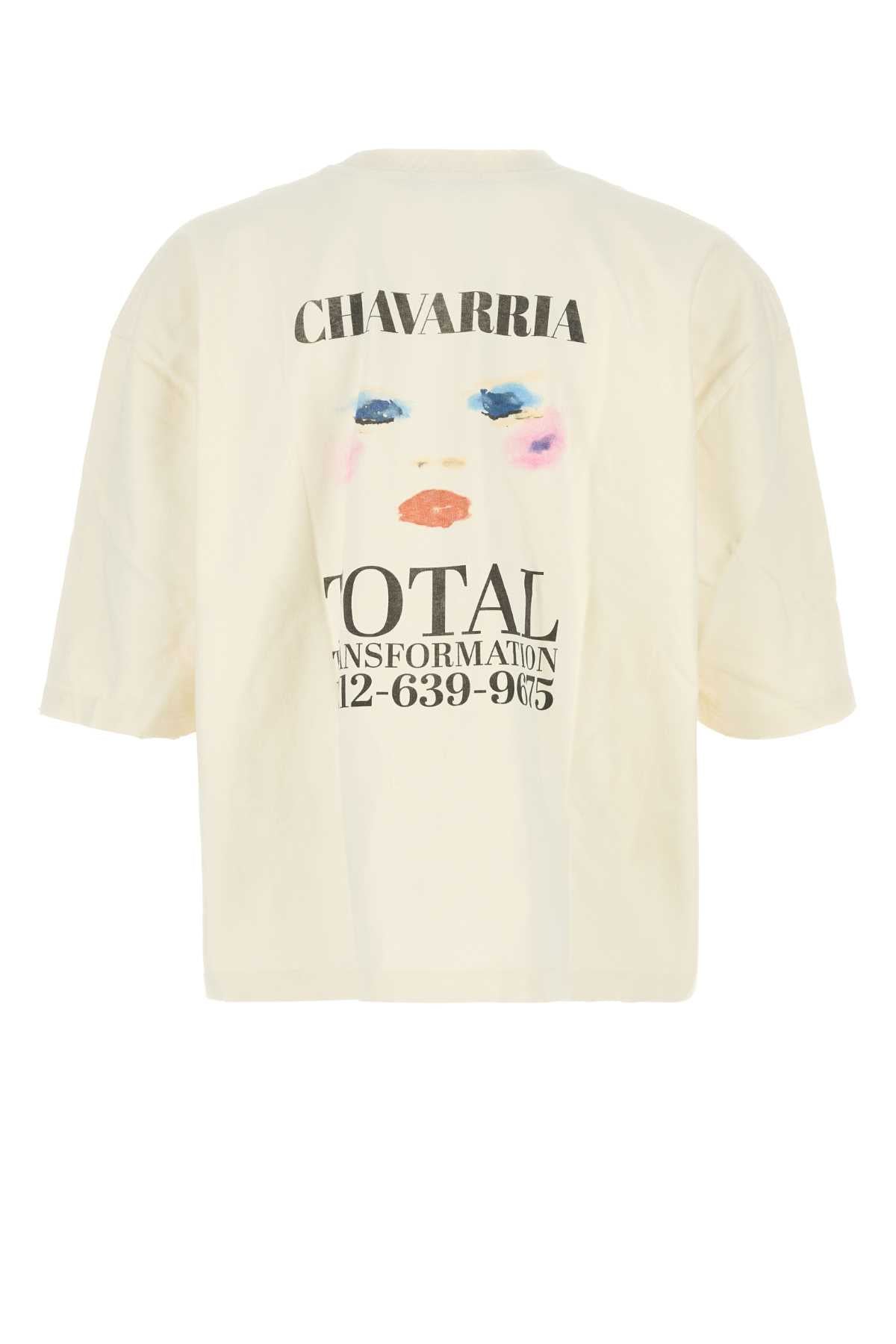 Willy Chavarria Transformation T-Shirt — Beige, view 2