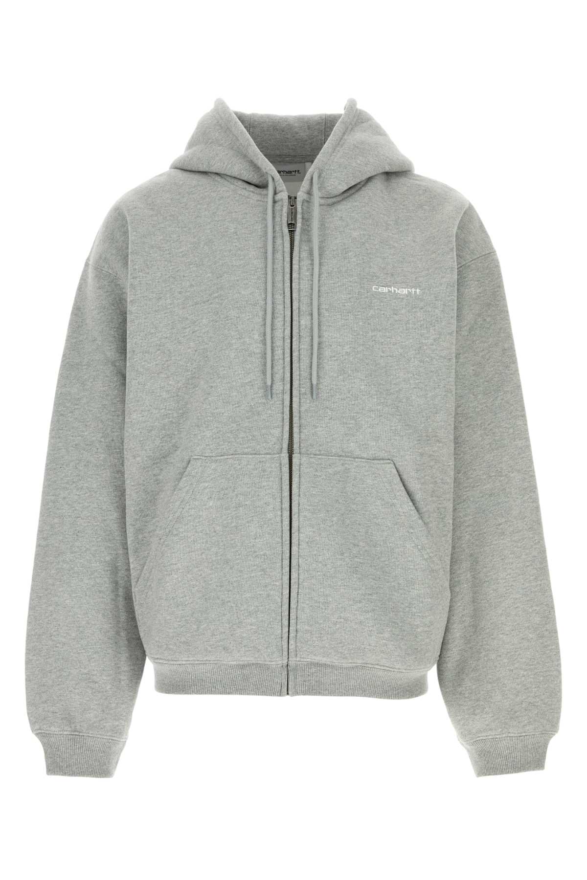 Carhartt Wip Cotton Polyester Blend Hoodie — Gray by Carhartt Wip