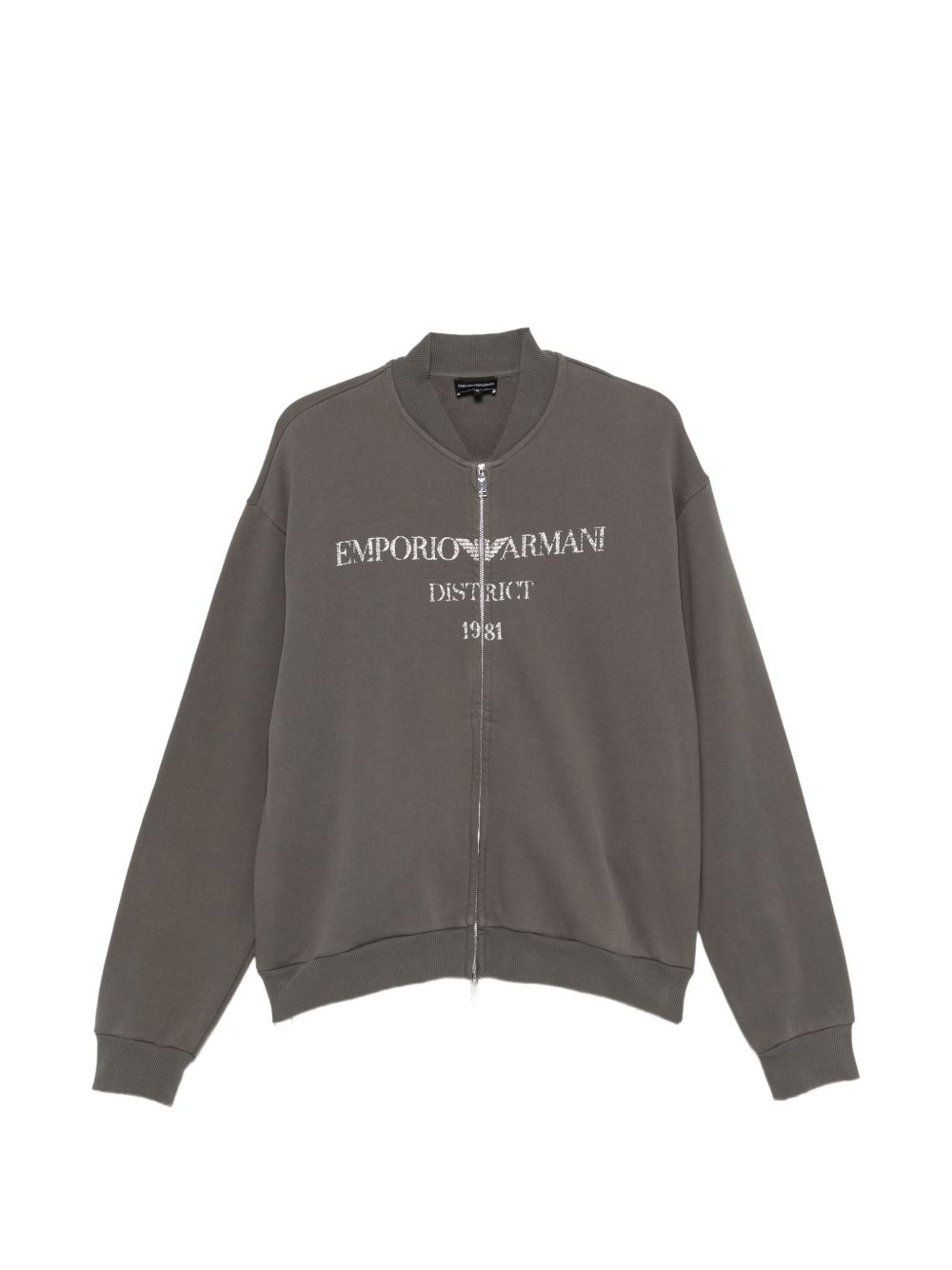 Emporio Armani Logo-Print Cotton Sweatshirt by Emporio Armani