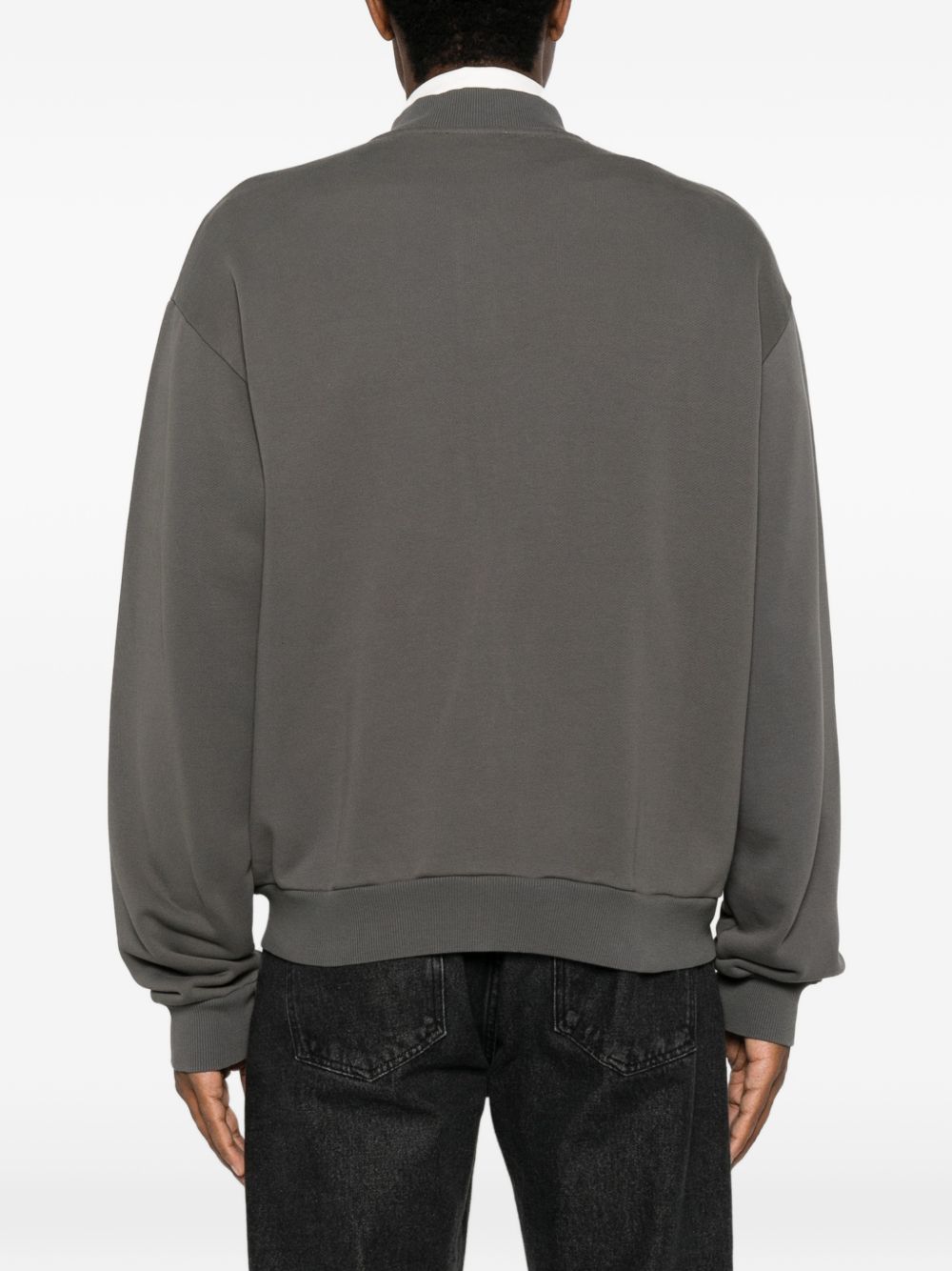 Emporio Armani Logo-Print Cotton Sweatshirt, view 2