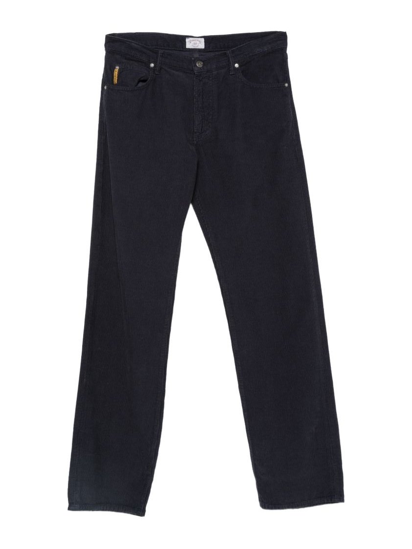Emporio Armani Navy Corduroy Jeans — Navy by Emporio Armani