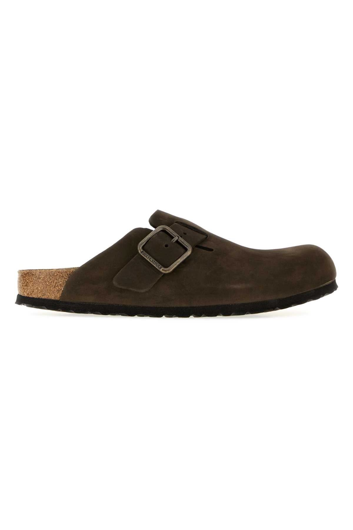 Birkenstock Boston Mule — Brown by Birkenstock