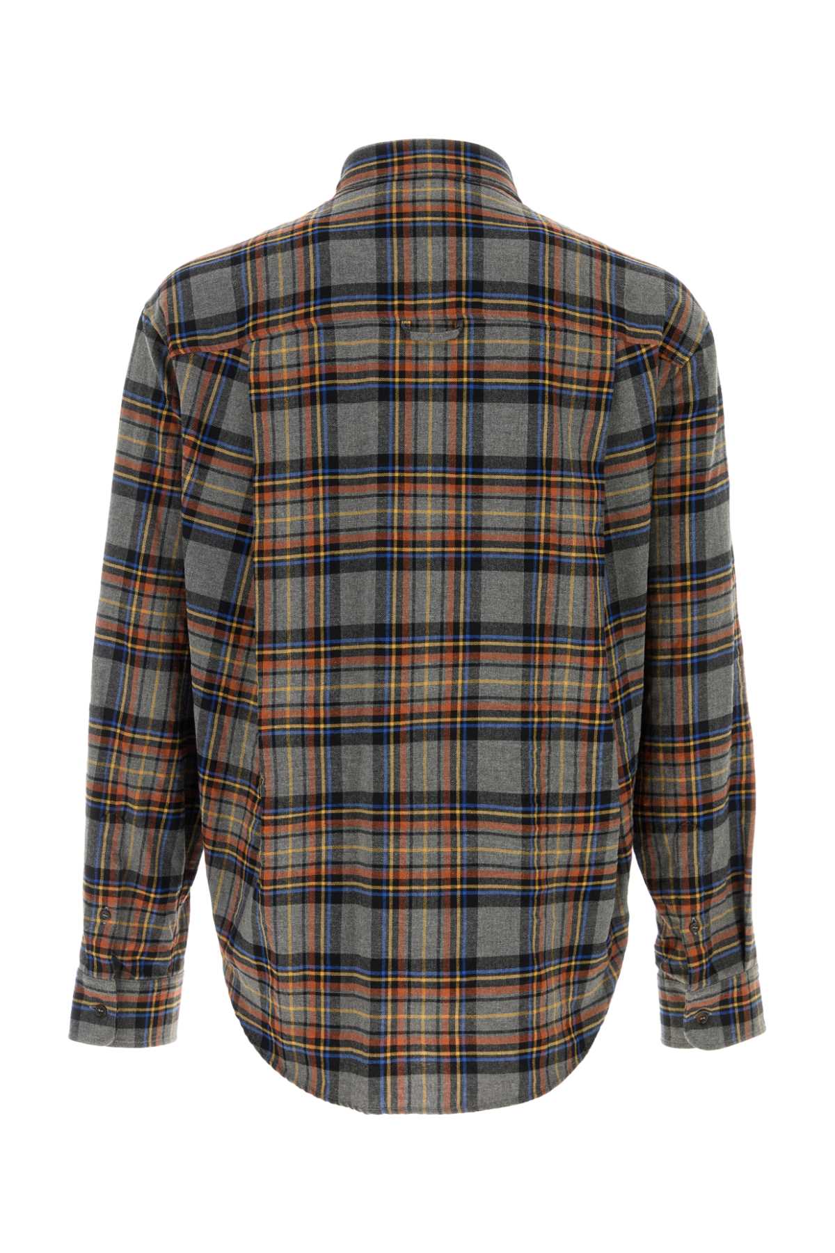 Dsquared2 Check Shirt — Gray, view 2