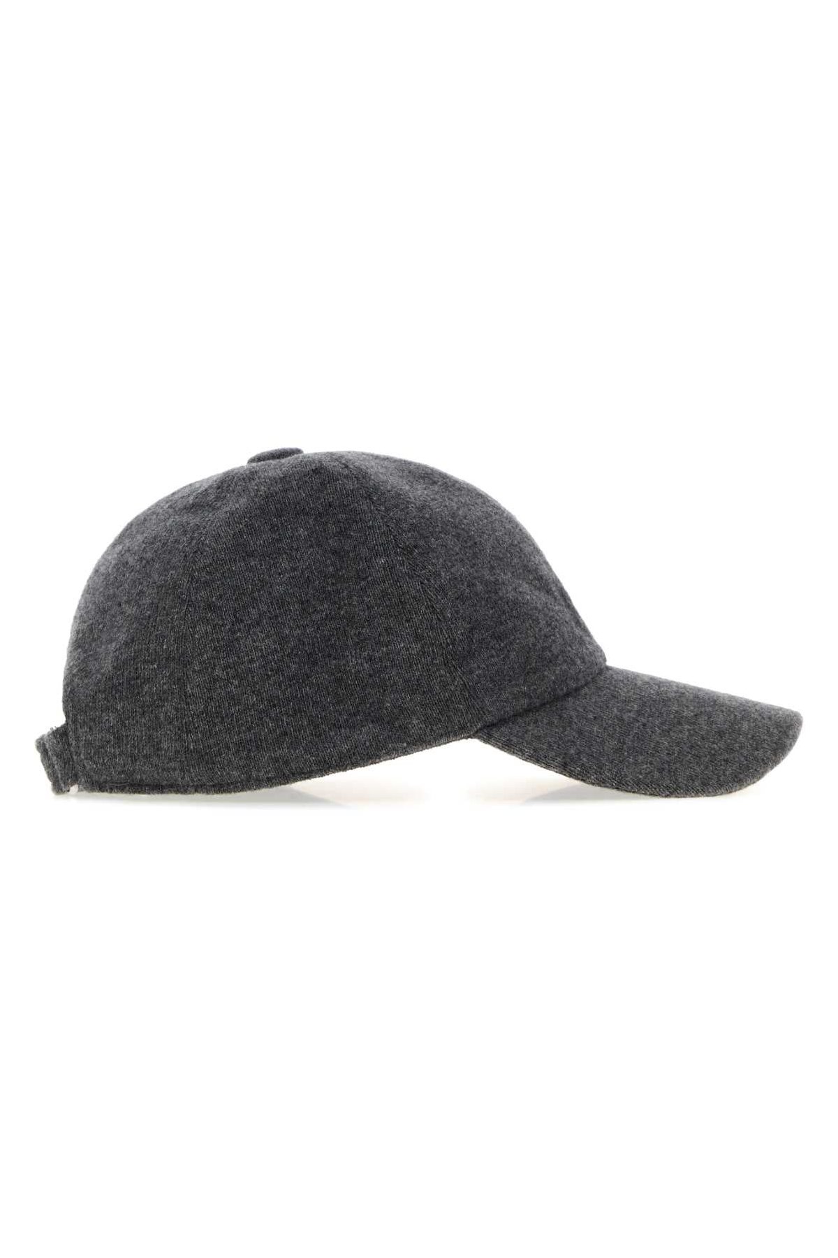 Borsalino ROGER Baseball Cap — Gray, view 2