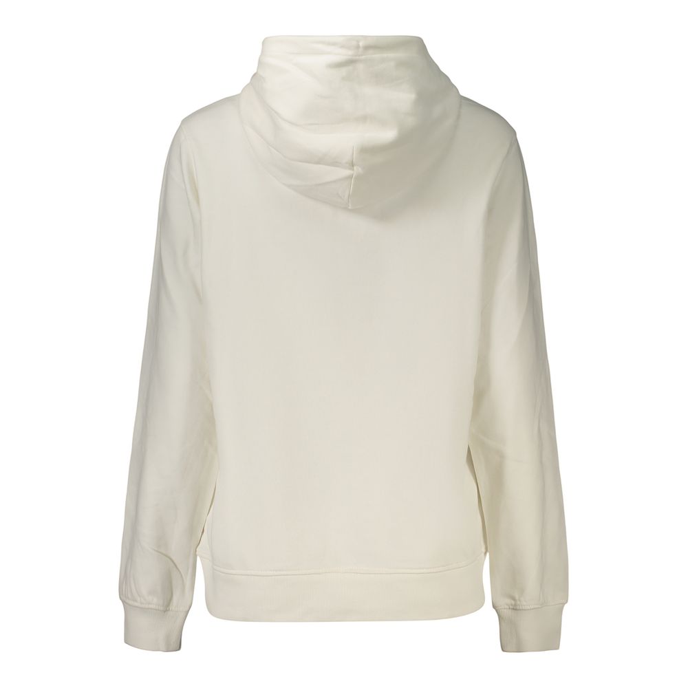 Tommy Hilfiger Cotton Logo-Embroidered Hoodie — White, view 2