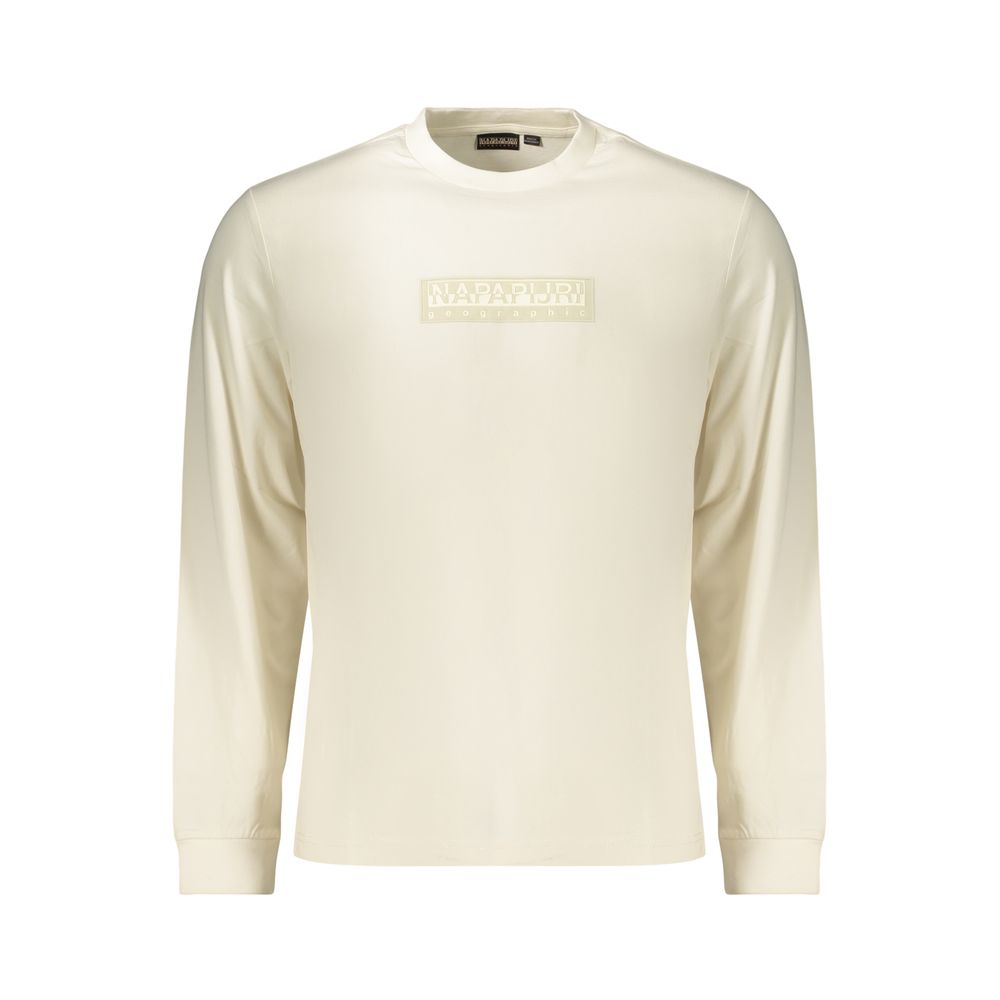 Napapijri Embossed Logo Sweatshirt — White by Napapijri