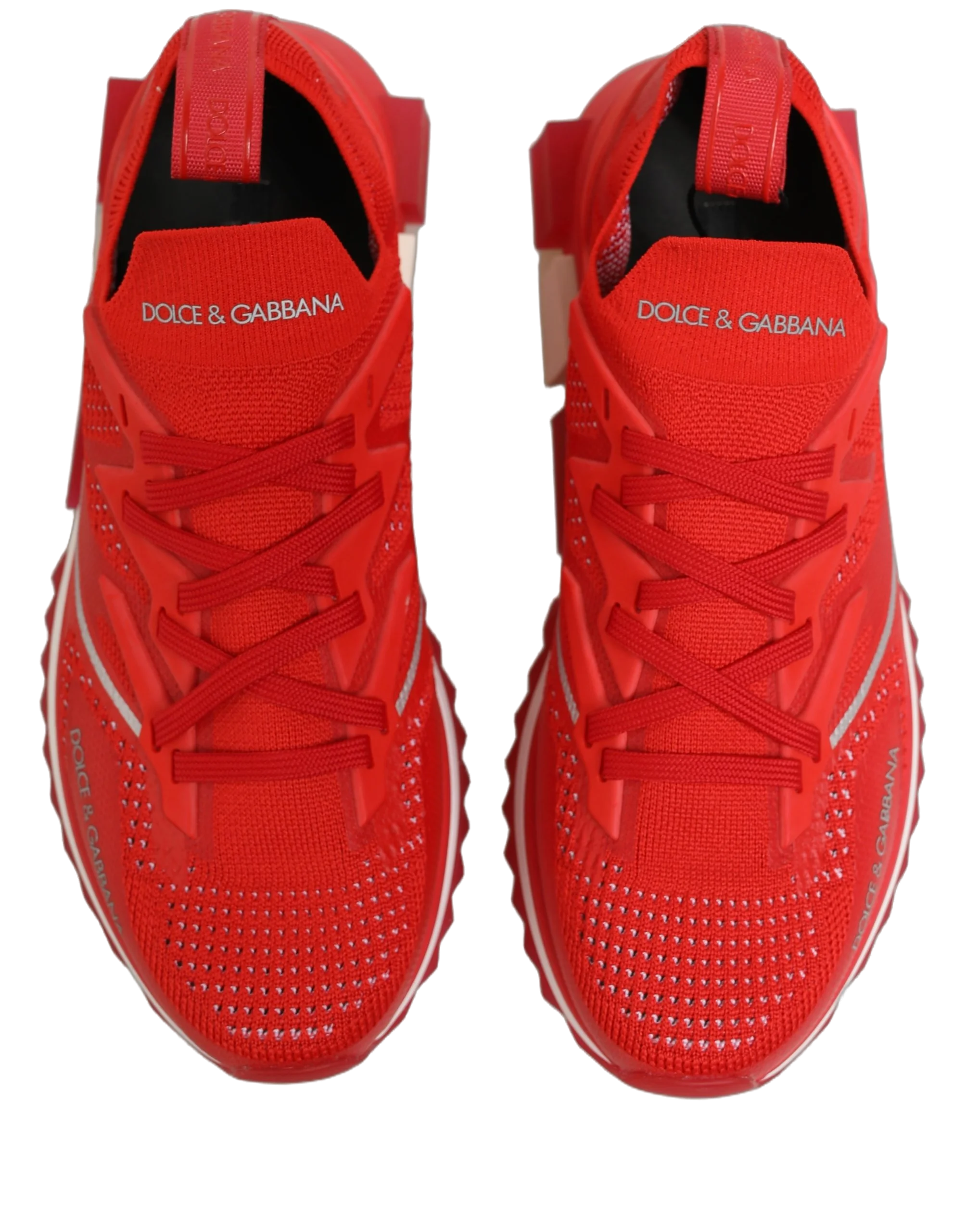 Dolce & Gabbana Sorrento Sneakers — Red by Dolce Gabbana