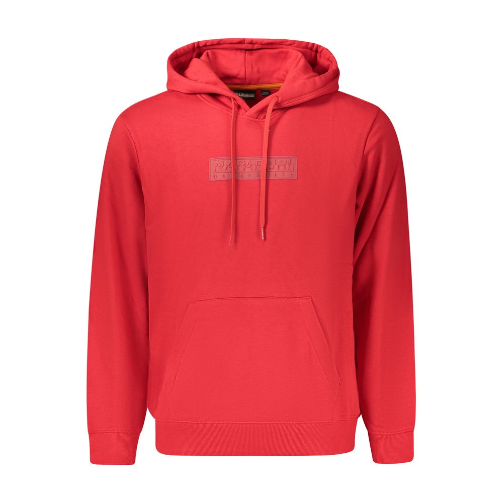 Napapijri Cotton Hoodie — Red by Napapijri