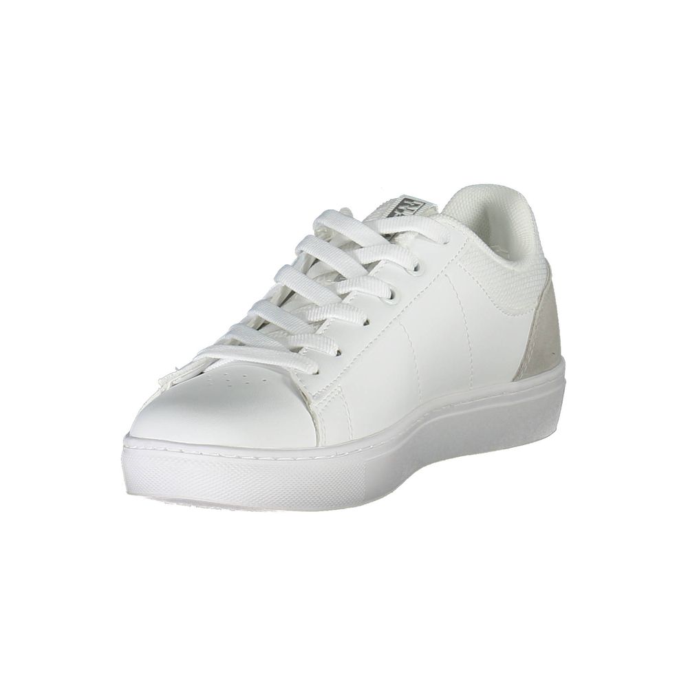 Napapijri Leather & Polyurethane Sneaker — White, view 3