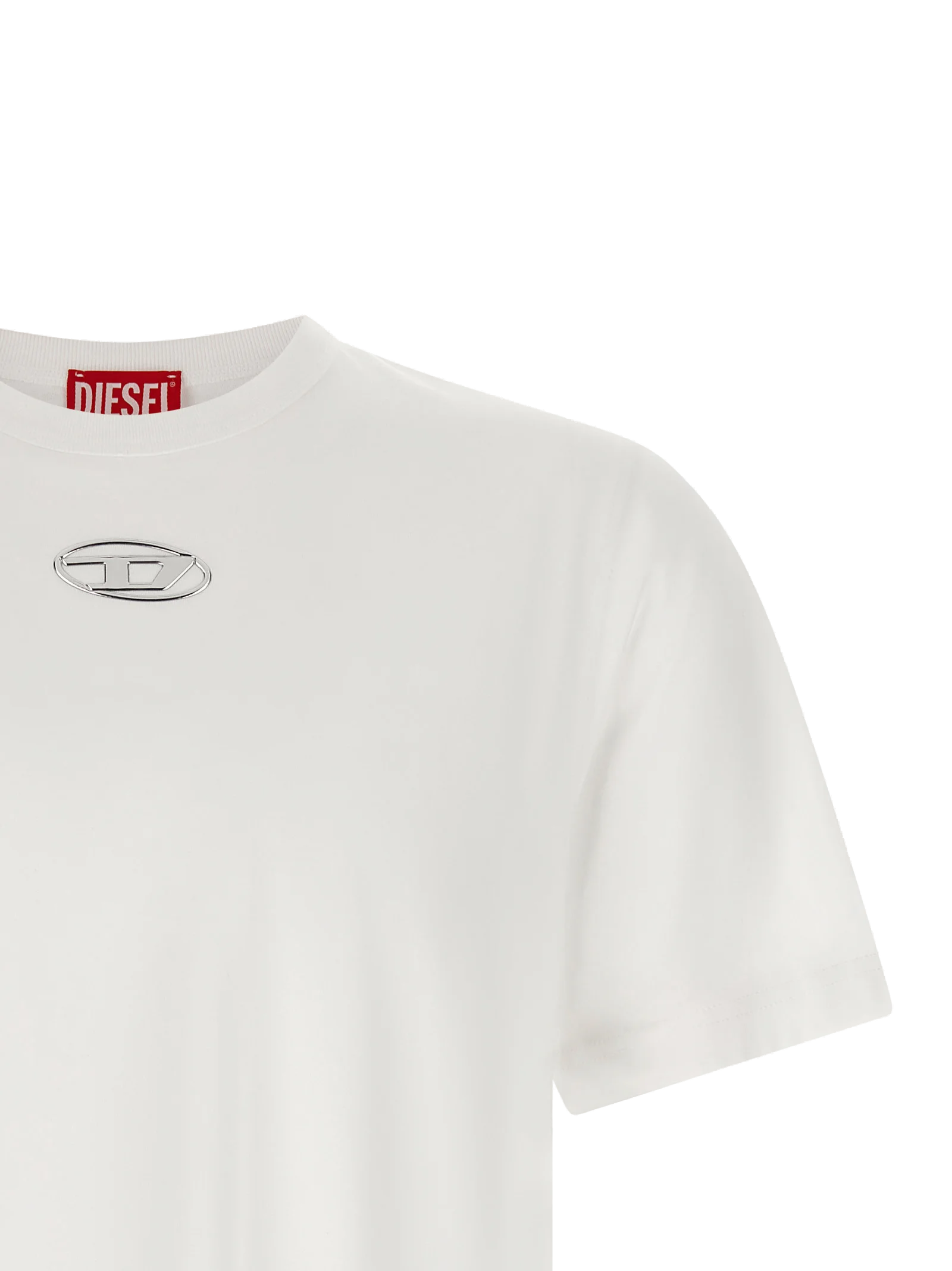 Diesel T-Adjust-Od T-Shirt — White, view 3