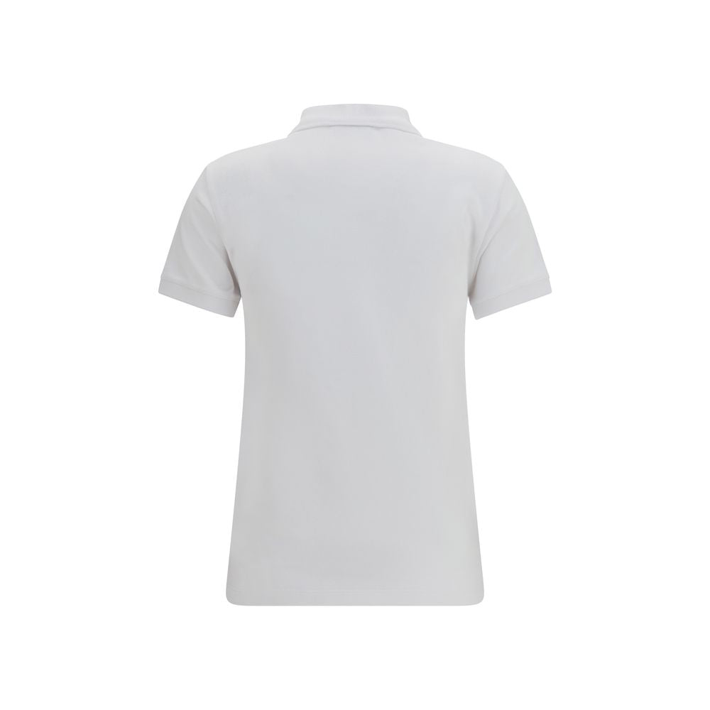 Maison Kitsuné Baby Fox Polo Shirt — White, view 2