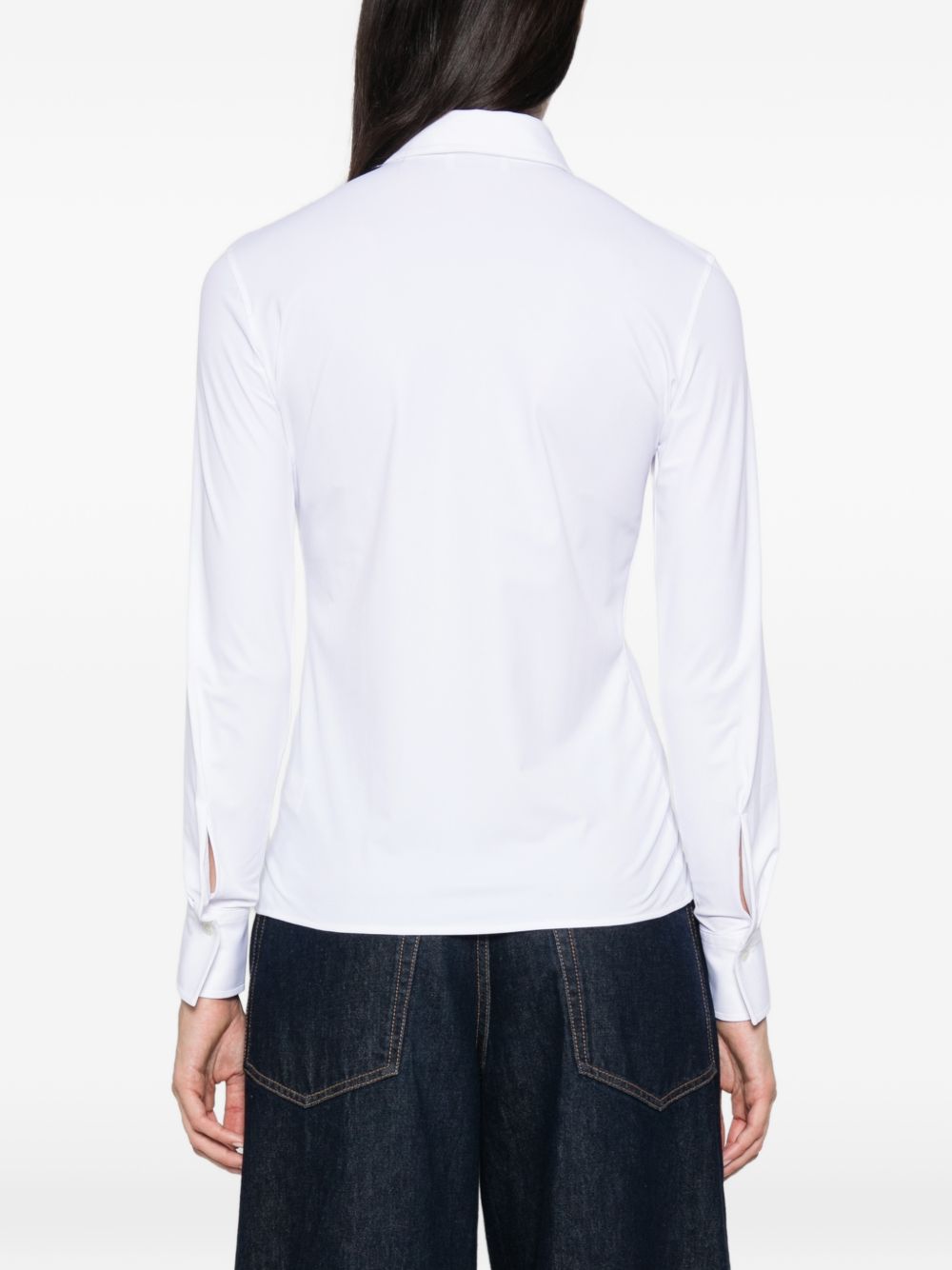 ARCHIVIO '67 Button-Front Shirt — White, view 3