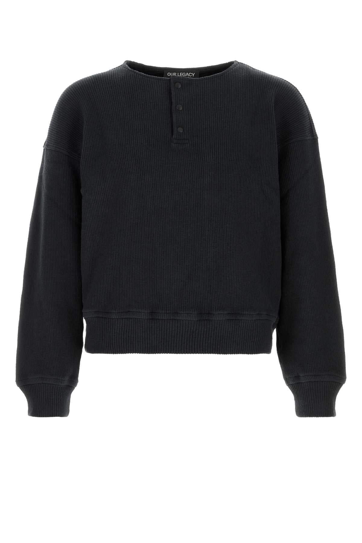 Our Legacy Ballon Sweatshirt — Black by Our Legacy