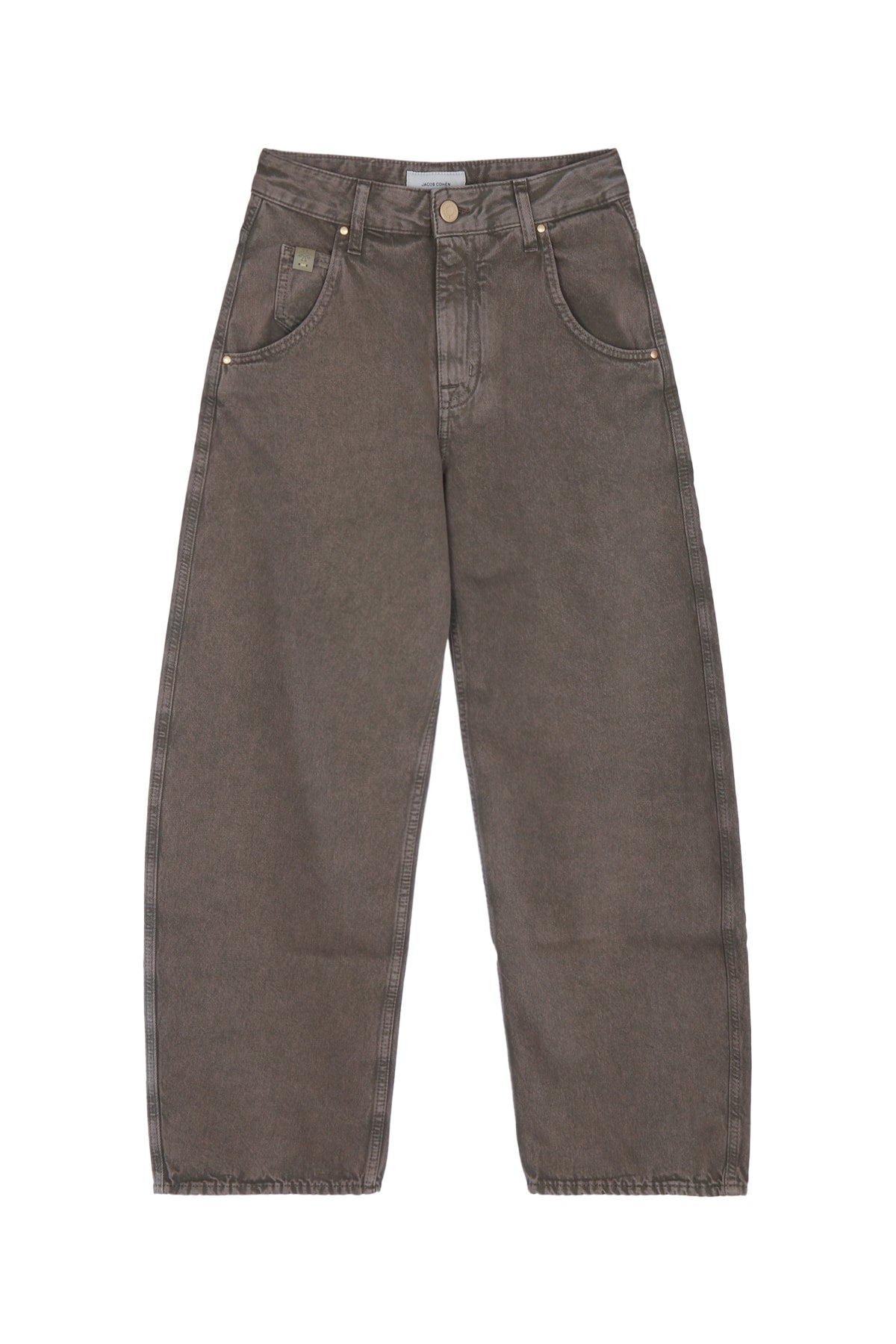 Jacob Cohen Barrel Trousers — Gray by Jacob Cohen