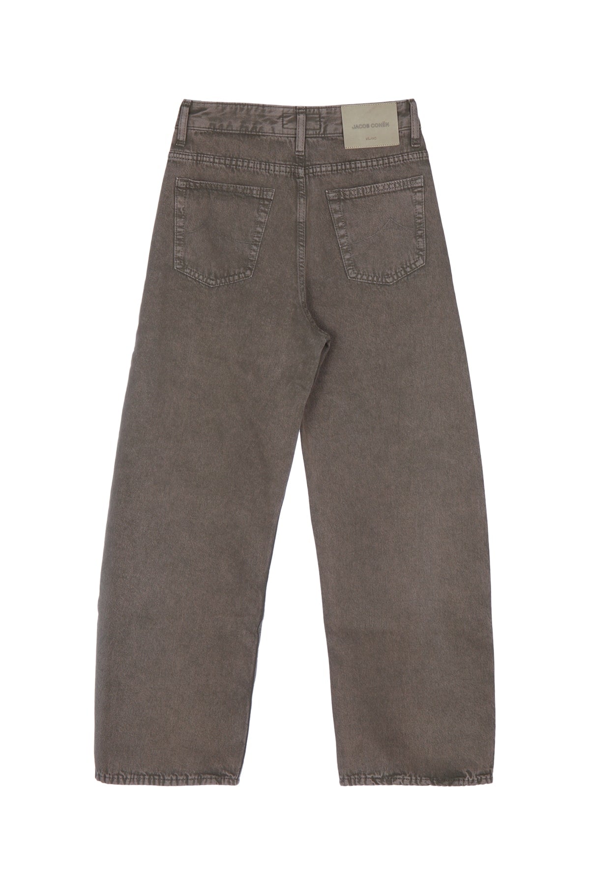 Jacob Cohen Barrel Trousers — Gray, view 2