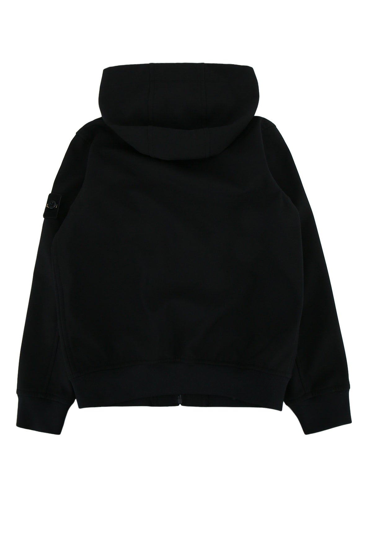 Stone Island Kids Parka Jacket — Black, view 2