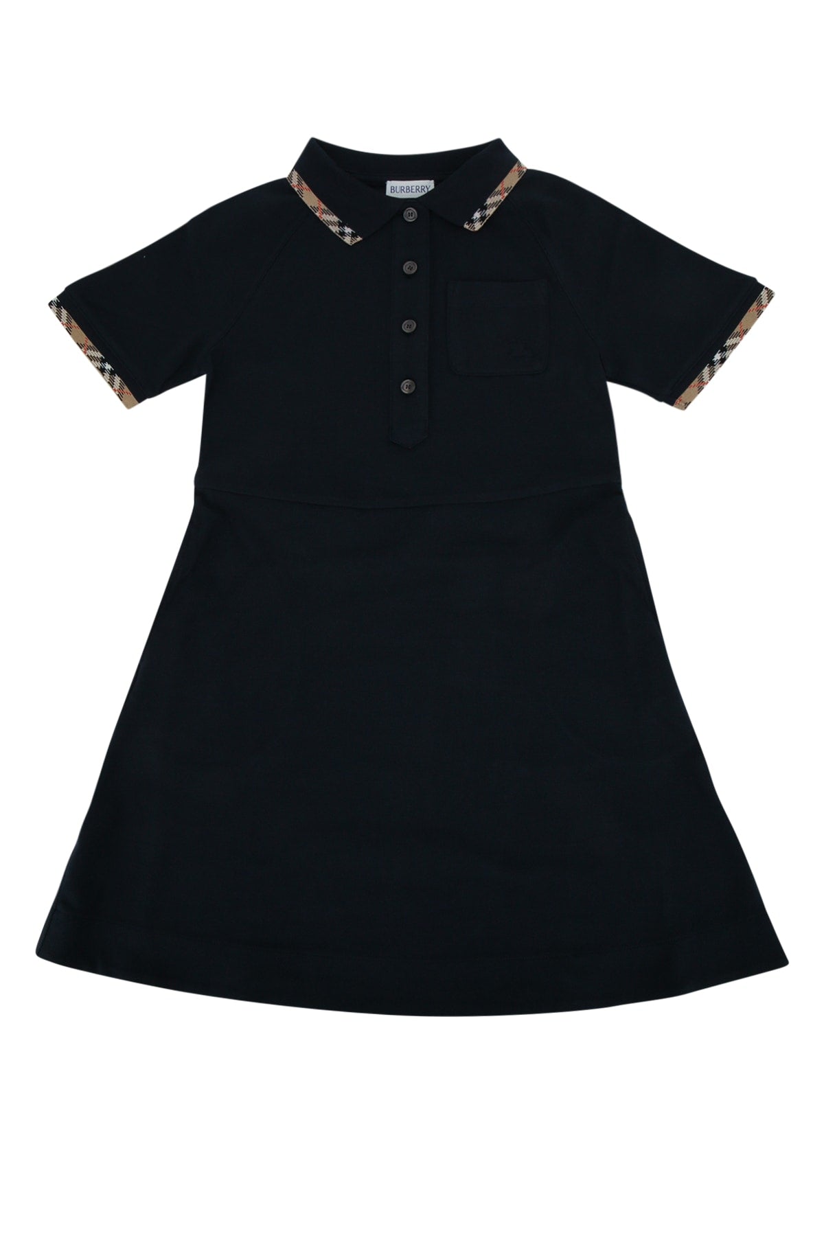 Burberry Jr Romola Dress — Navy by Burberry Jr