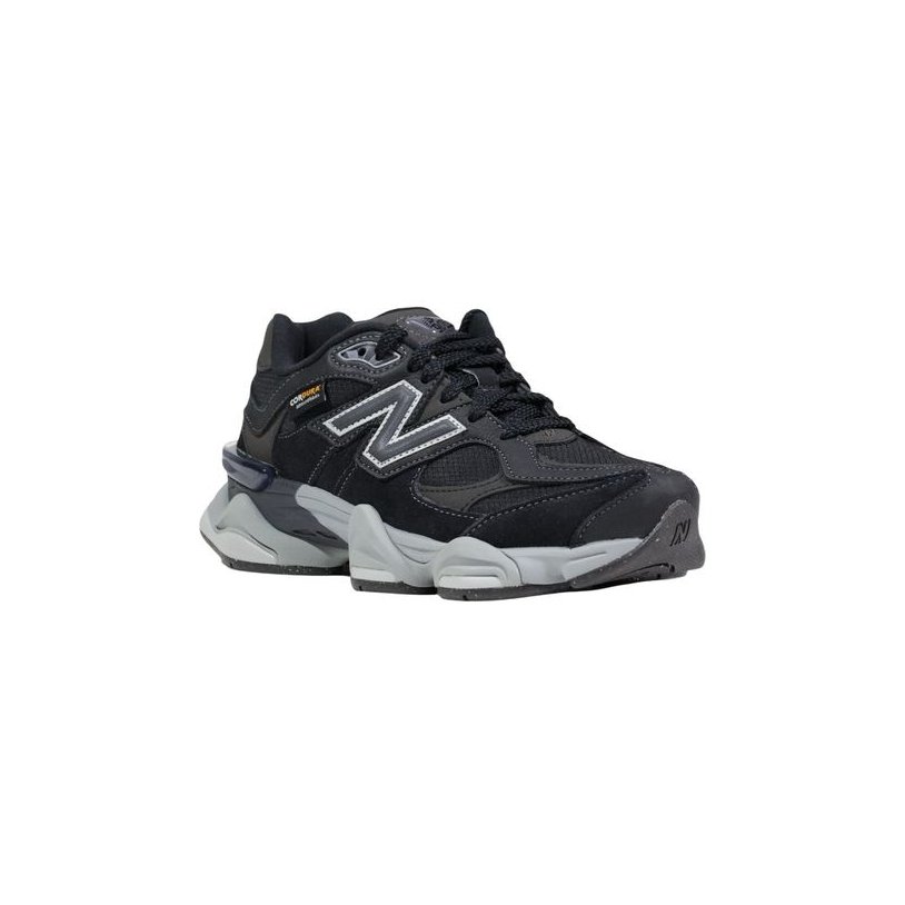 New Balance Suede Chunky Sneakers — Black, view 2