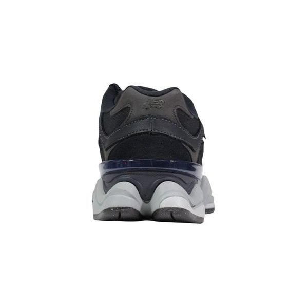 New Balance Suede Chunky Sneakers — Black, view 4