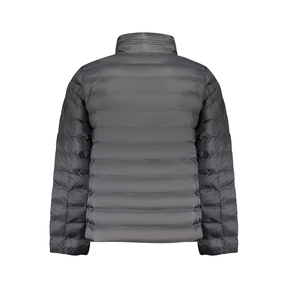 Calvin Klein Quilted Nylon Down Jacket — Black, view 2