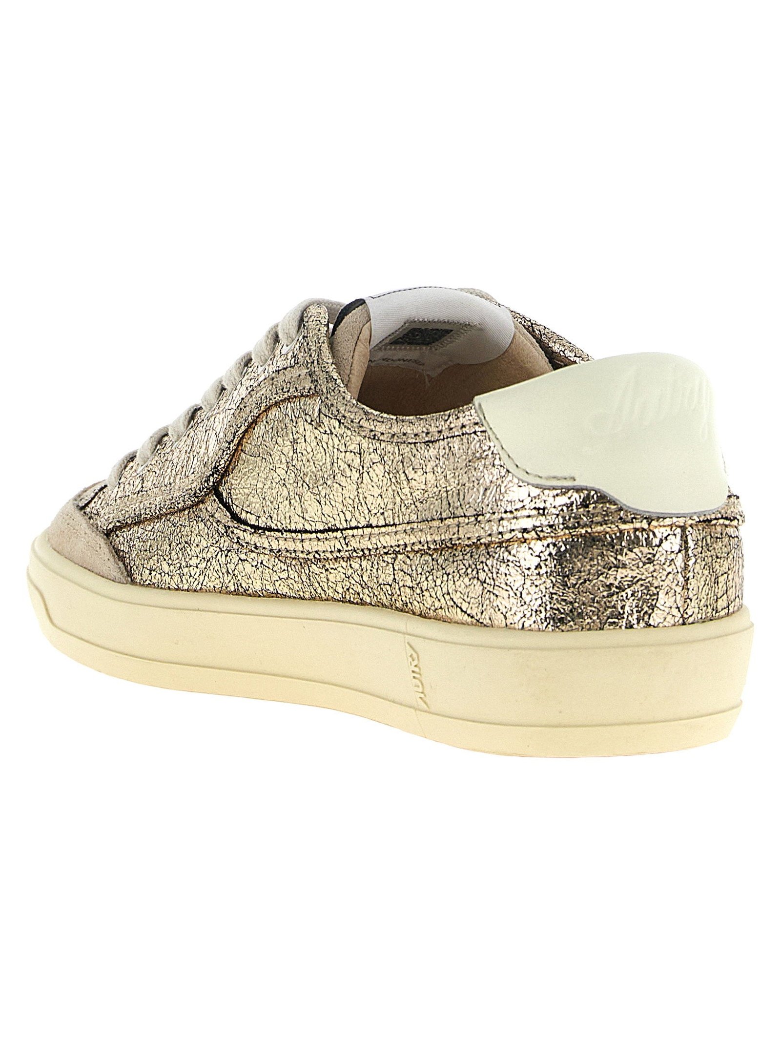 Autry Sneaker — Gold, view 3