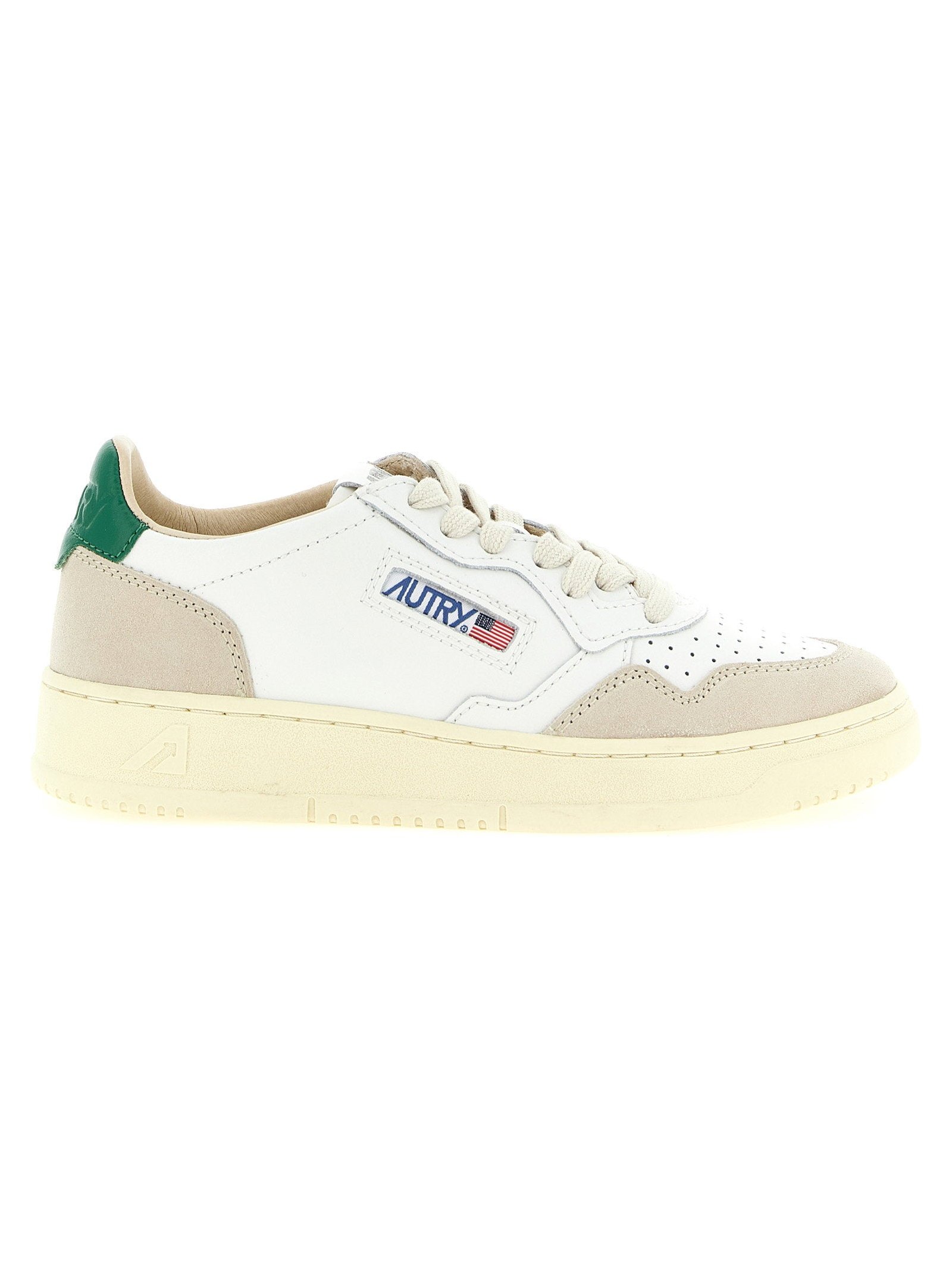 Autry Medalist Low Sneaker — White by Autry