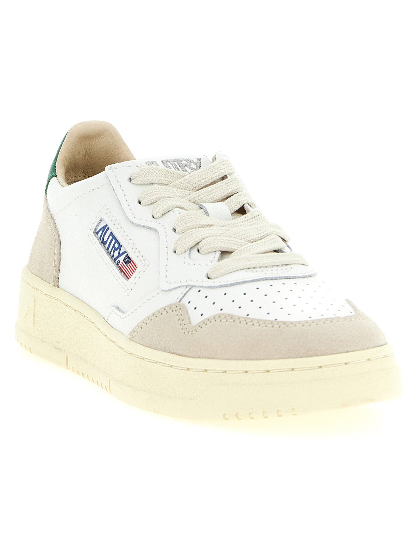 Autry Medalist Low Sneaker — White, view 2