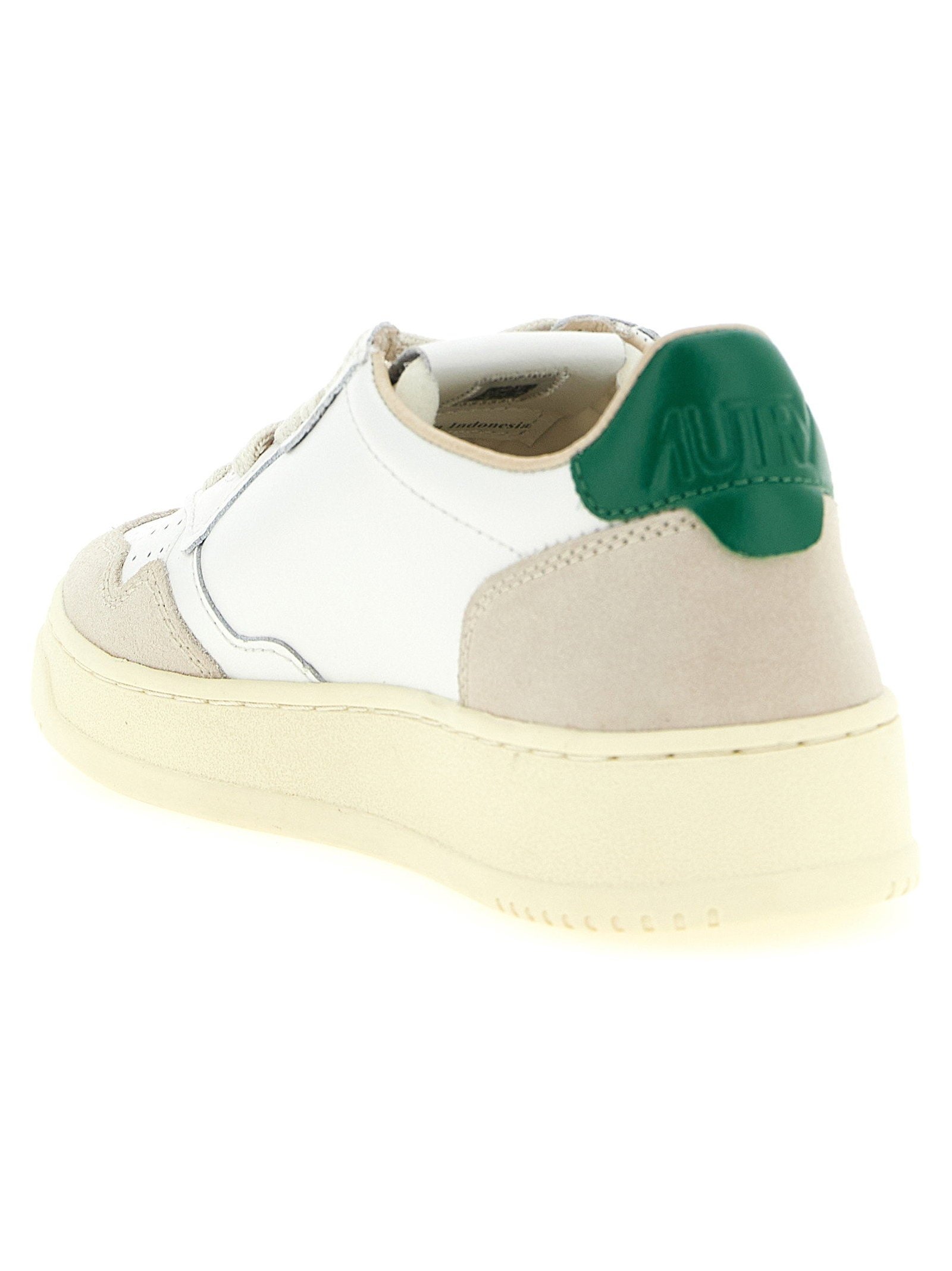 Autry Medalist Low Sneaker — White, view 3