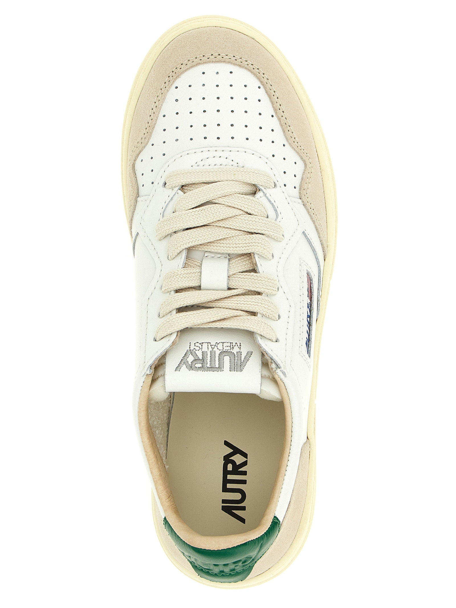 Autry Medalist Low Sneaker — White, view 4